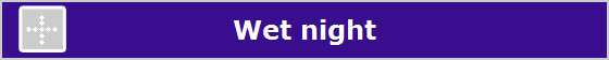 Wet night