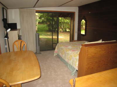 Bed area looking into yard
