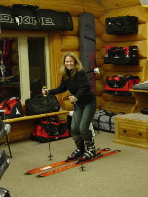 robin renting ski